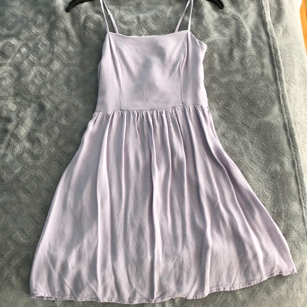 Lilac Flowy Dress